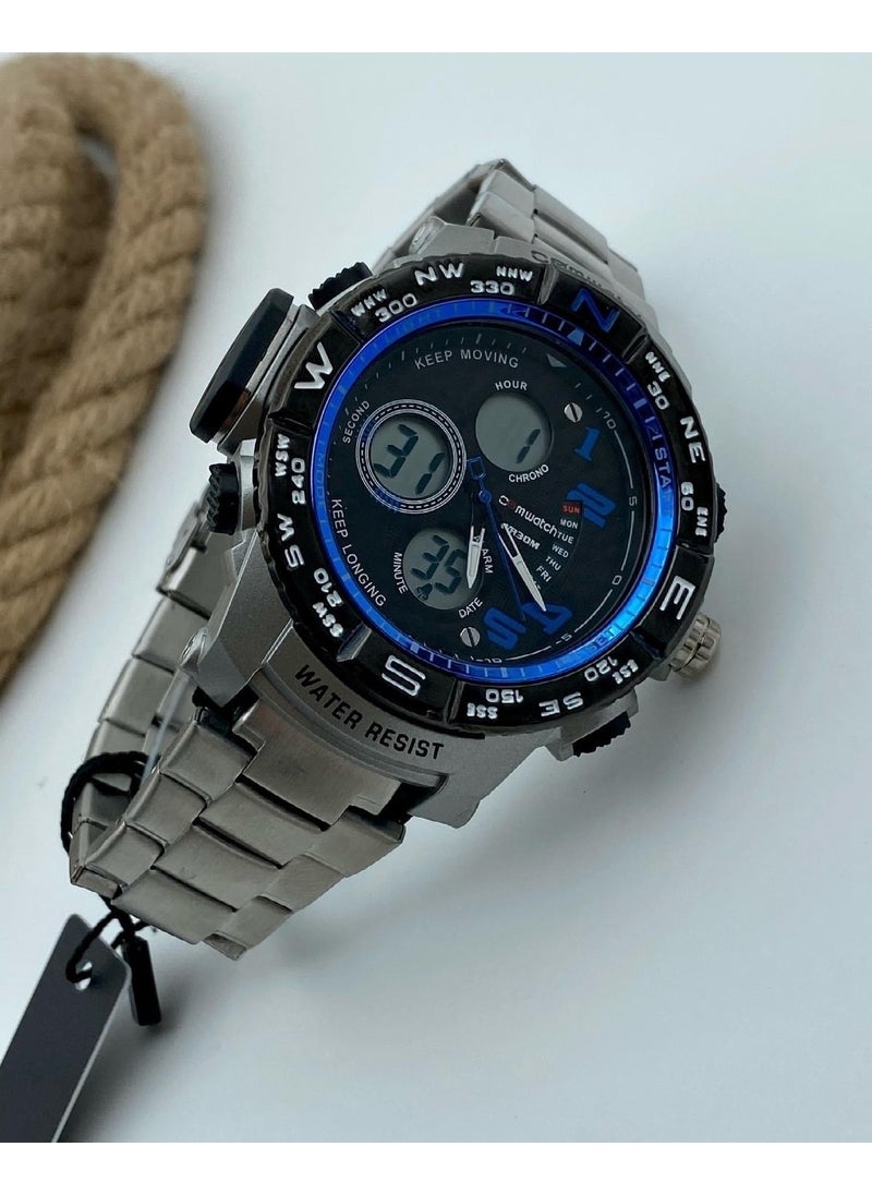 SEWOR - Digital & Analog All Functions Active Men's Wristwatch38009 - Image 1