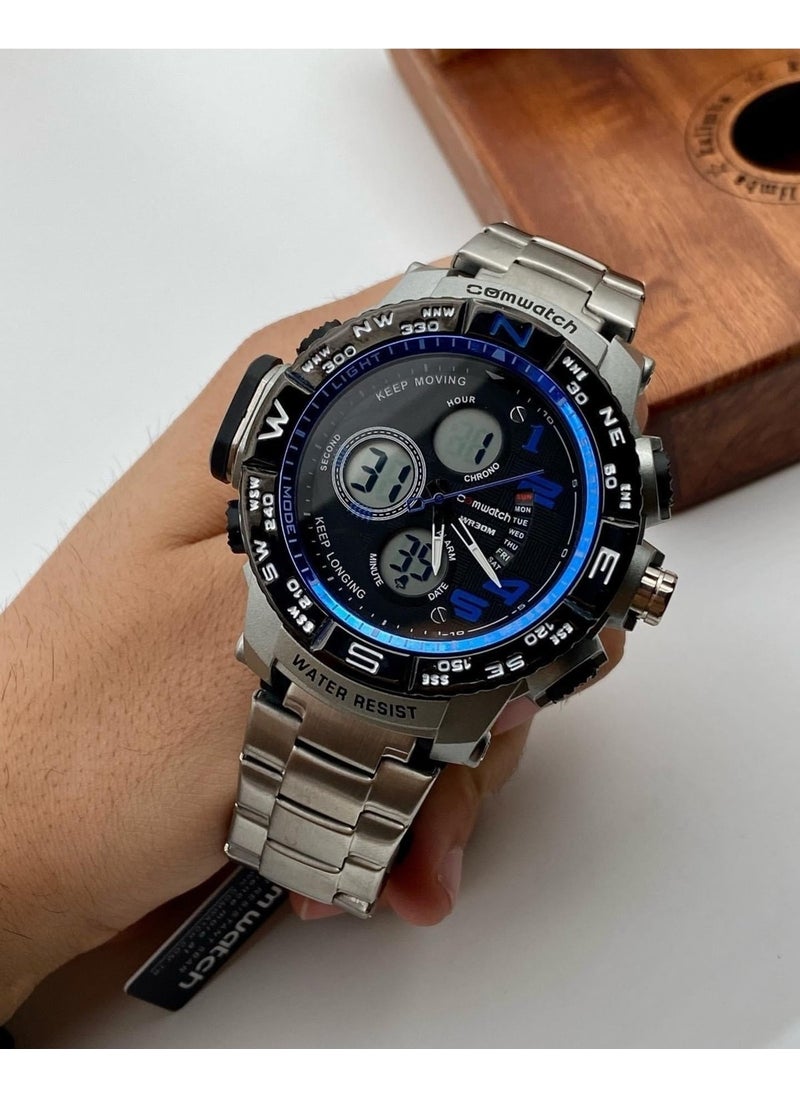 SEWOR - Digital & Analog All Functions Active Men's Wristwatch38009 - Image 1