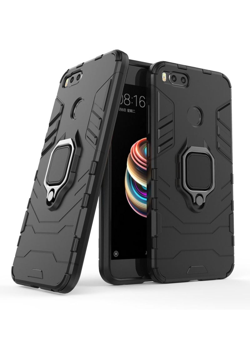 Black Protective Cover With Ring Bracket For Xiaomi - Image 1