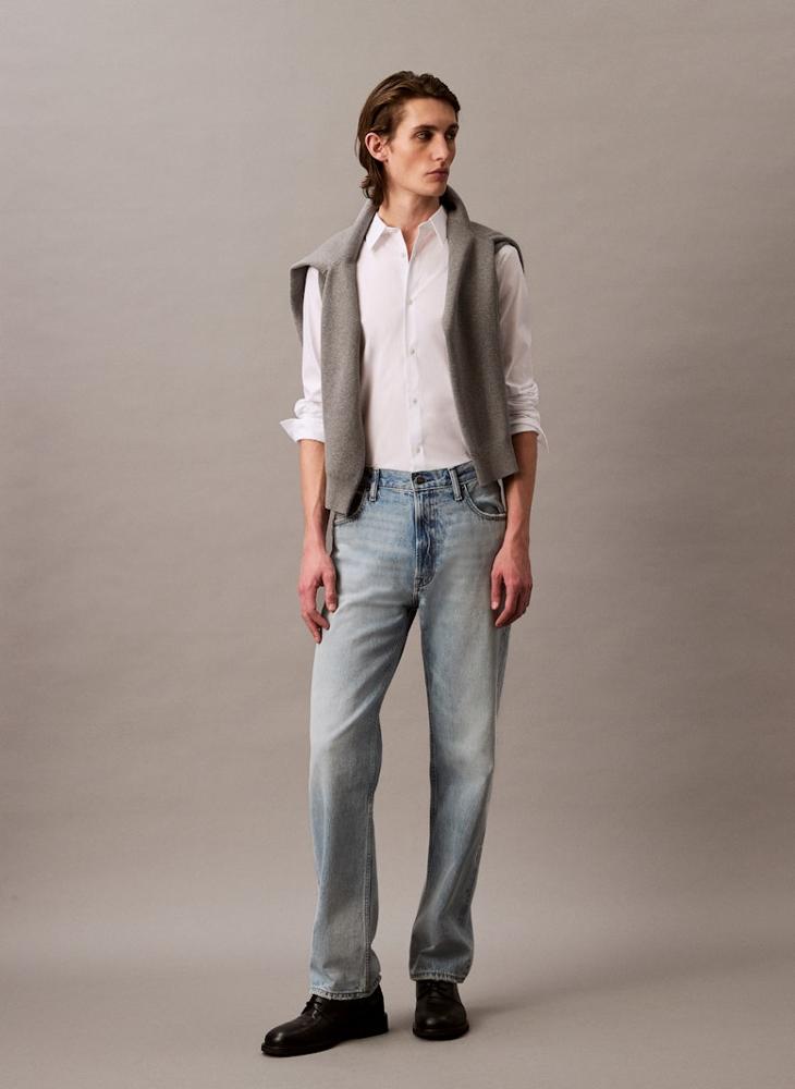 CALVIN KLEIN Slim Stretch Cotton Shirt - Image 5