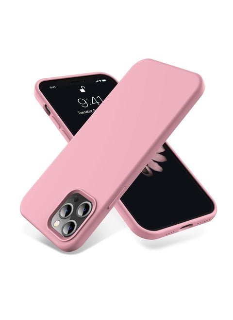 Compatible with iPhone 14 Pro Case, Liquid Silicone Case, Full Body Protective Cover, Shockproof, Slim Phone Case, Anti-Scratch Soft Microfiber Lining, 6.1 inch