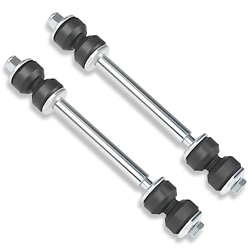 VANJING 2PCS Front Sway Bar End Links Front Suspension Kit Compatible with 1988-2019 Chevy Silverado 1500/2500 Avalanche Tahoe Cadillac GMC Sierra Hummer Replacement for K80631 Sway Bar Links - Image 1