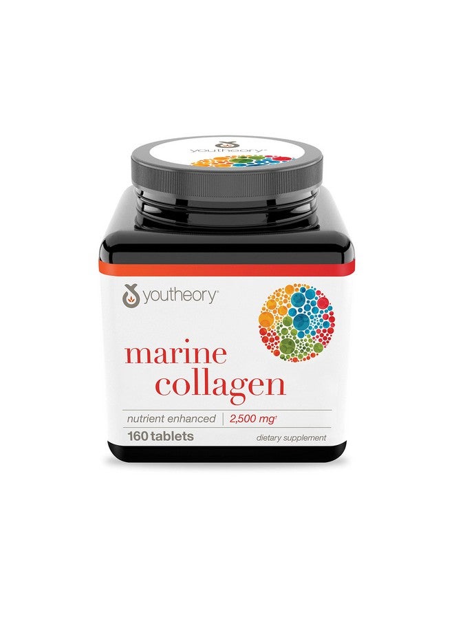 youtheory كولاجين بحري مع 18 حمض أميني 160 حبة (زجاجة واحدة) - Image 2