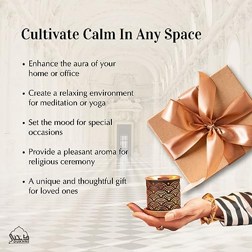 Dukhni Oud Al Mukhtar, Madhmoon, Awatef Bakhoor - 3 Trays x 9 Pieces Each & Rainbow Exotic Burner | Perfect for Prayer & Meditation. Great Gift - Image 3