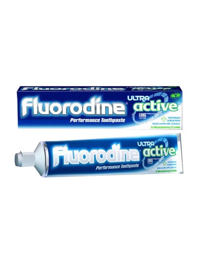 Fluorodine - Fluorodine Ultra Active Performance Toothpaste 100ml - Image 1