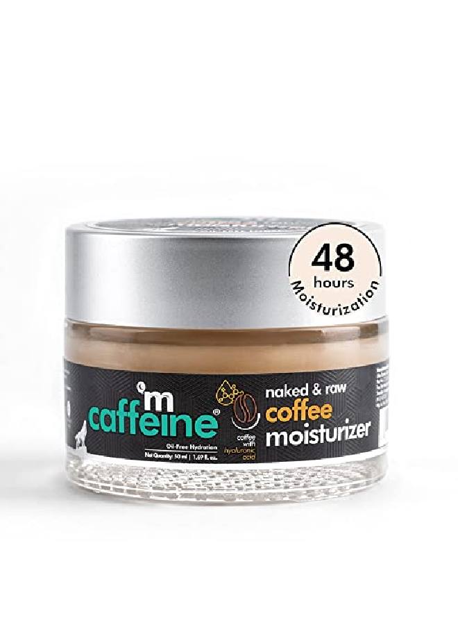 MCaffeine Coffee Face Moisturizer (50Ml) For Oilfree Hydration | Ps Skin And Controls Excess Oil | With Hyaluronic Acid And Provitamin B5 | Upto 48 Hrs Moisturizing Face Cream  - Image 1