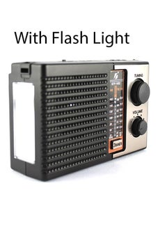 Generic KTF-1652 Solar Speaker: 3-Band AM/FM Radio with Bluetooth, USB/TF Slot, and Flashlight  - Image 4