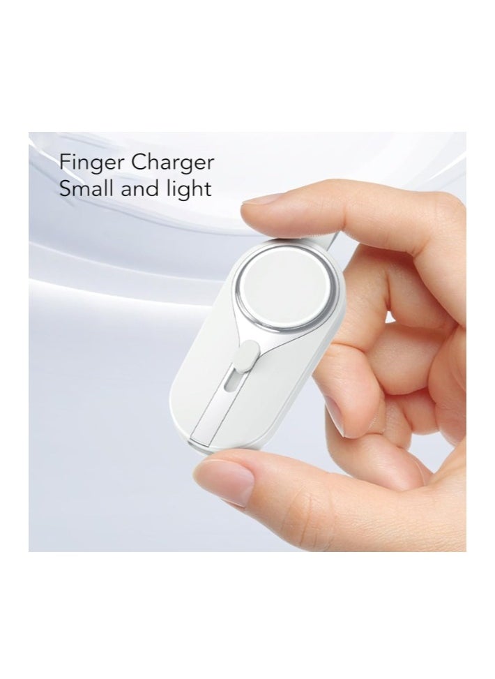 OASIS-TH Mini Power Emergency Pod Keychain Portable Charger for IPhone Ultra Compact External Fast Charging Power Bank Battery Pack Key Ring Cell Phone Charger Apple  - Image 1