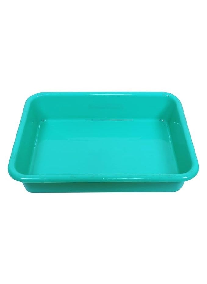M.C. PIPWALA MC PIPWALA Multicolour 6pcs Plastic Rectangular Storage Tray for Kitchen Item Code111  - Image 4