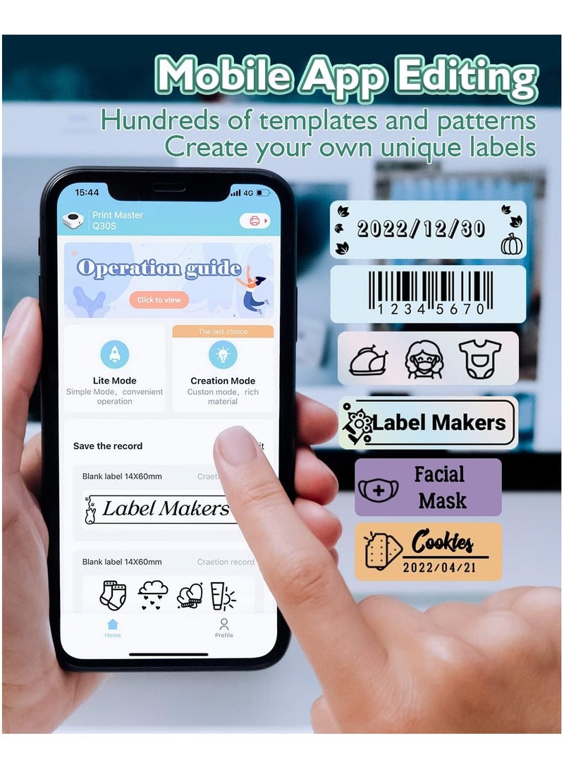 فوميمو آلة صنع ملصقات صغيرة بتقنية البلوتوث - Image 3