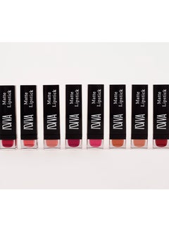 IDIVA Matte Lipstick, 8 different colors, long lasting up to 12 H  - Image 4