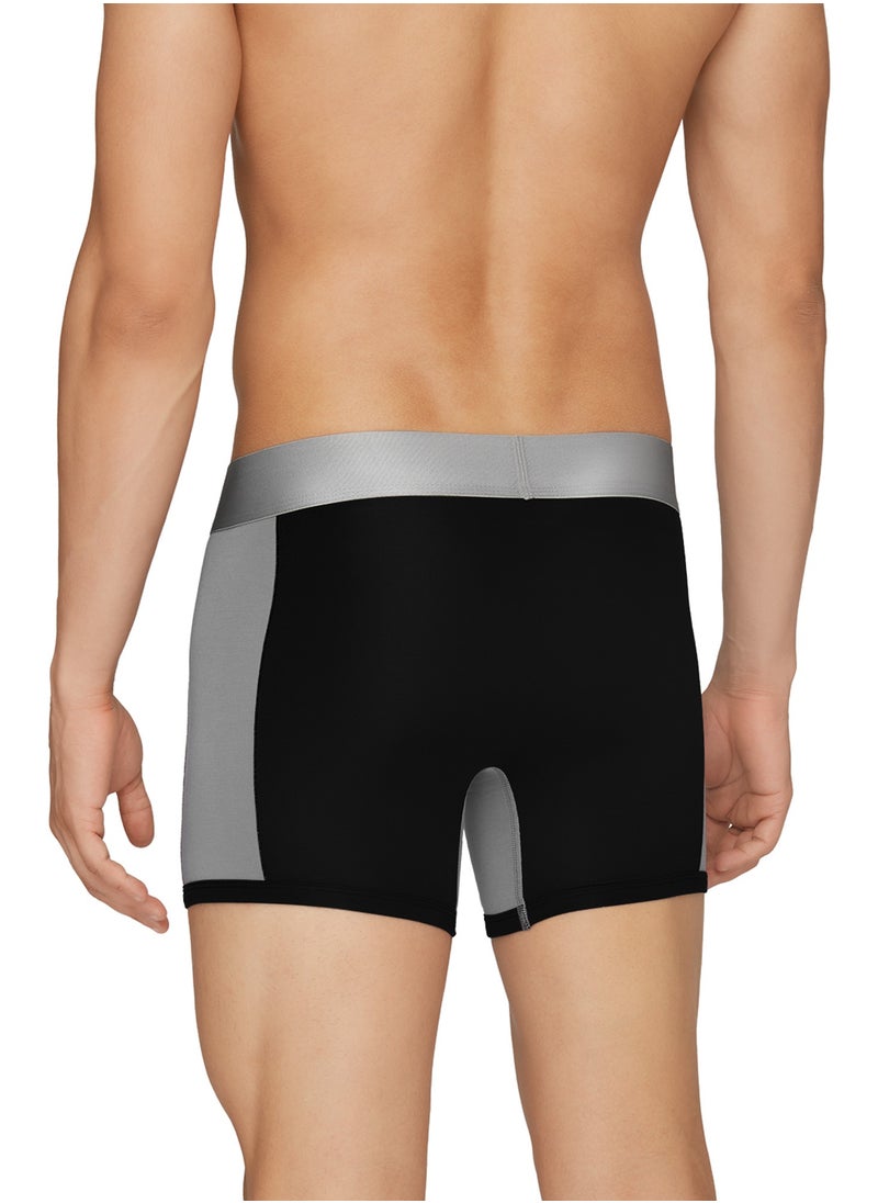 XYXX - Pack of 3 Illuminati Intellisoft Micro Modal Color Blocked Solid Men Trunk - Image 1