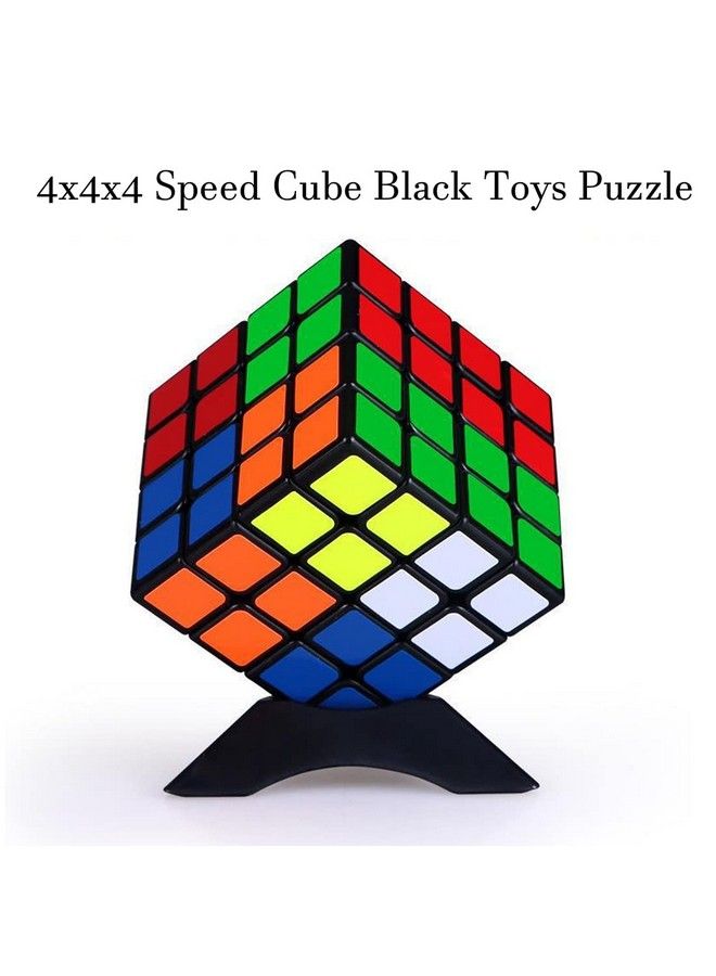 Shengshou ® 4X4X4 مكعب الألغاز الأسود - Image 5