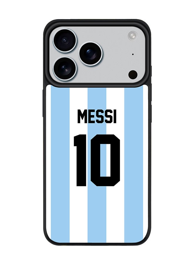 Stylizedd iPhone 17 Pro Case, [Compatible with MagSafe] Slim Magnetic cover Phone Case iPhone 17 Pro -Football - Argentina,  Messi - Image 1