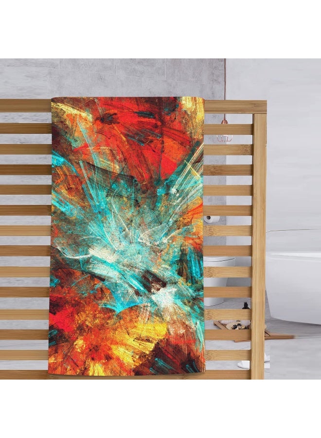 Status 3D Printed n9 Processed Bath Towel for Travel, Beach use 60 x 120 cm - Image 5