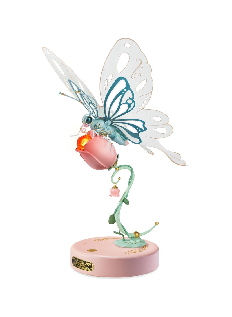 Robotime ROKR Butterfly DIY Mechanical 3D Puzzle MI05P Decorative DIY Crafts/Birthday Gifts/Home Decor For Girls&Boys Teens&Adults  - Image 1
