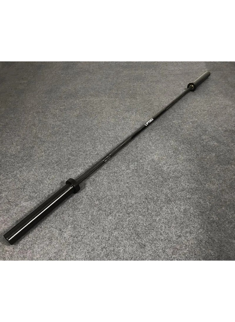 LIFTDEX All Black Cerakote Queen Olympic Barbell - 15 Kgs  - Image 2