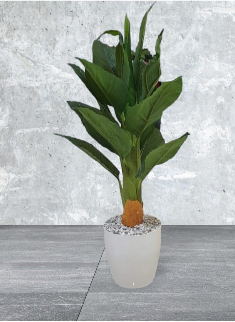 AL KHALDIYA - Artificial decorative plant tree with pot, 80 cm - Image 1