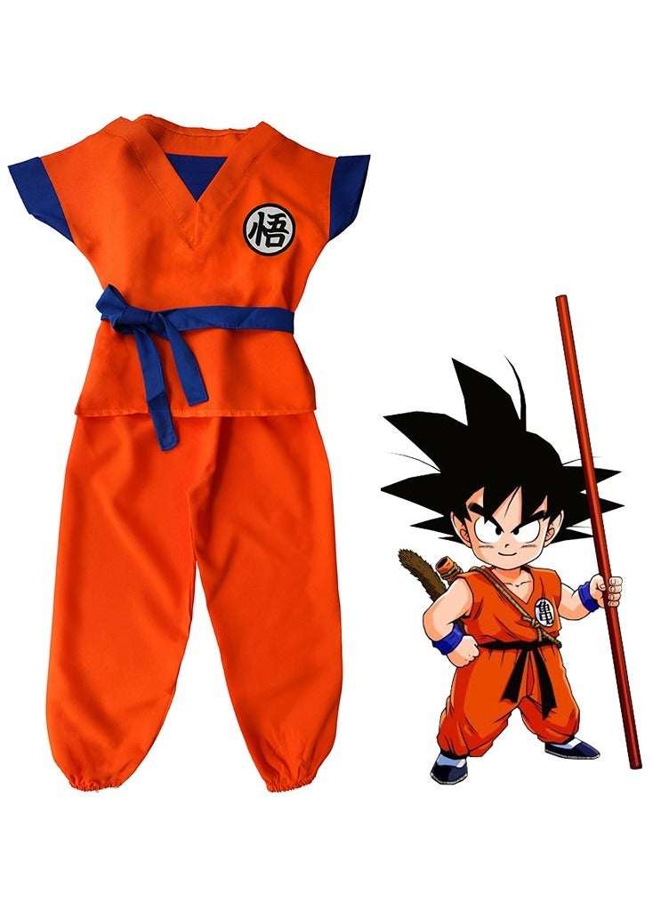 Toy Box Dragon Ball Z Son Goku Costume for Kids - Available in sizes S, M, L  - Image 1