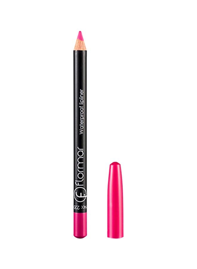flormar Waterproof Lipliner Pencil 228 Saturated Pink - Image 1