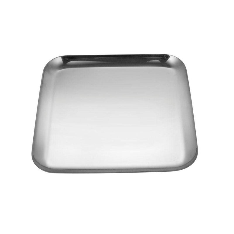 Shri & Sam Stainless Steel Square Tray, Robusto,22 cm - Image 2