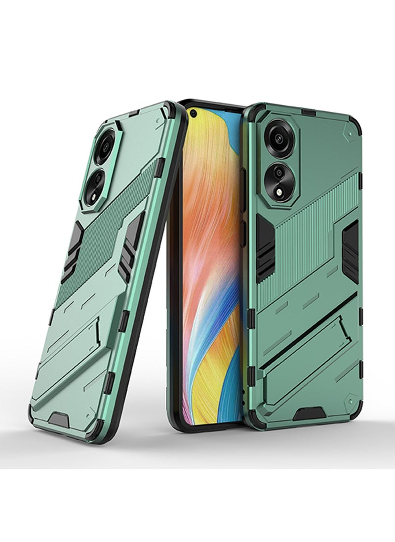 Generic OPPO A78 4G Cover Case (not for 5G) Protector Accessories Camera Protection Shockproof with Anti-scratches Anti-drops Anti-fingerprints Protective Back Cover with Adjustable Kickstand  - Image 4