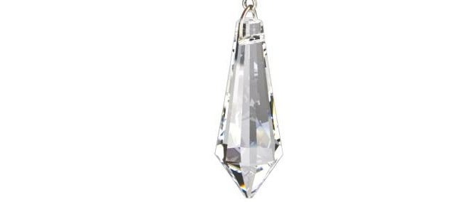 Light Wave Beautiful Sparkling Crystal Rainbow Sun-Catcher Ball Prism Pendant Hanging, Window, Garden, Balcony Hanging Ornament, Car Hanging (Model 28) - Image 3