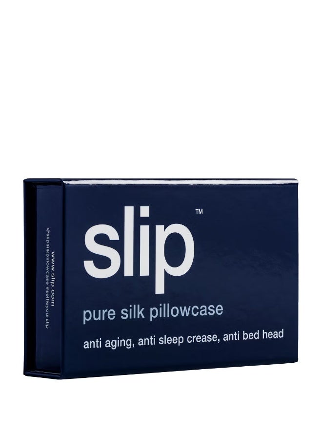 Slip Silk Pillowcase - Queen - Navy - Image 4