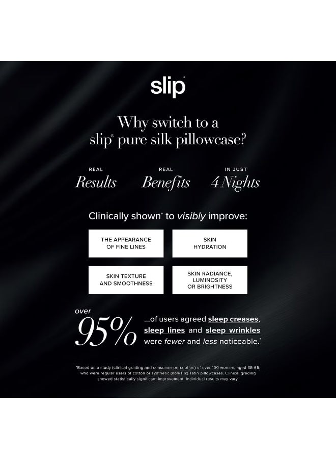 Slip Silk Pillowcase - Queen - Navy - Image 2