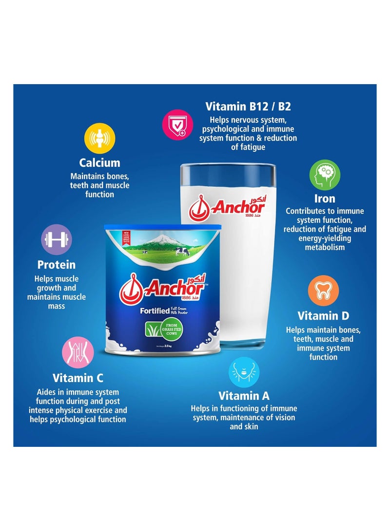 Anchor Puck Fortified Creamy Milk Powder 900g Pack of 1 - Image 3