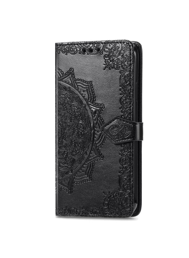 S-TOP Case For Motorola Edge 50 Pro Mandala Flower Embossed Leather Phone Case - Image 2
