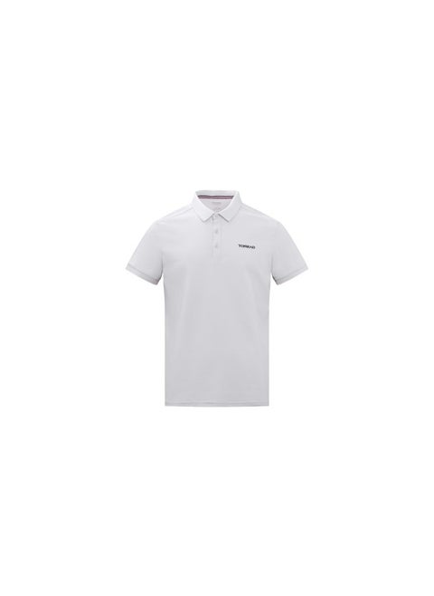 TAJJBN81771 Men's Functional Polo T-Shirt Mountain Shadow Gray