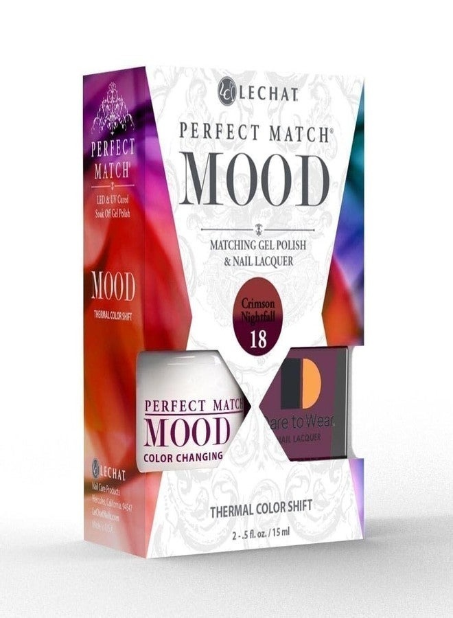ليتشات مجموعة LeChat Perfect Match Mood Duo - Ccrimson Nightfall - Image 1