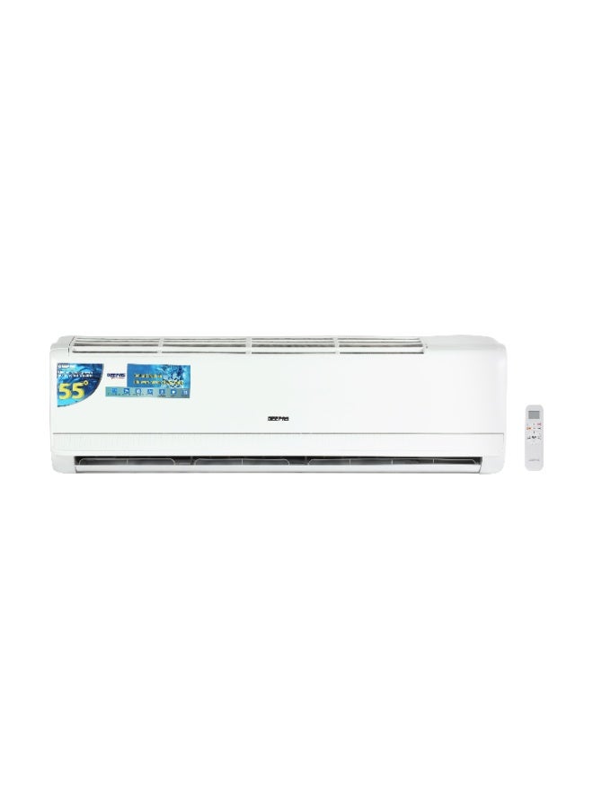 GEEPAS 2.0 Ton Split Type Air Conditioner with LED Display Auto Restart Function, Elegant Design, Ideal for Bedrooms, Living Rooms, Study Spaces, Offices, etc| GACSP248CA White - Image 1