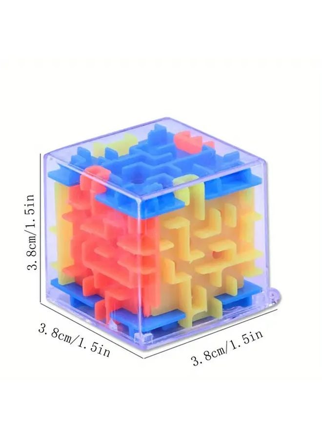 3Pcs 3D Maze Puzzle Toy With Rolling Ball Educational Fine Motor Skills Development - Image 3