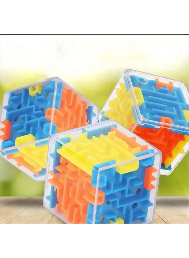 3Pcs 3D Maze Puzzle Toy With Rolling Ball Educational Fine Motor Skills Development - Image 5