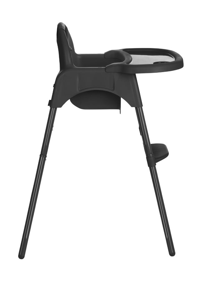 KIKKABOO كرسي عالٍ 2 في 1 جامي أسود - Image 3