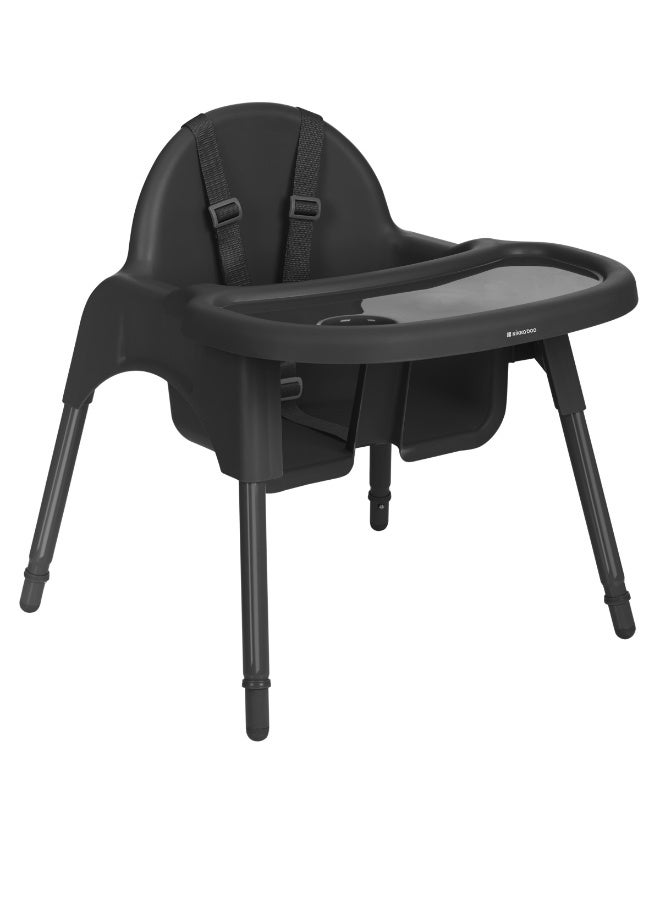 KIKKABOO كرسي عالٍ 2 في 1 جامي أسود - Image 5