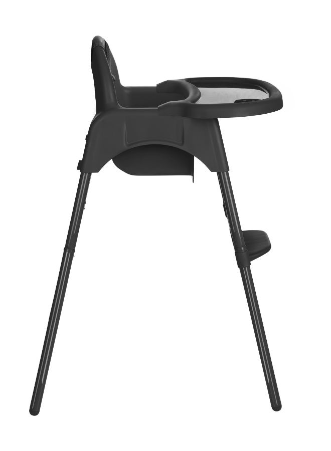 KIKKABOO كرسي عالٍ 2 في 1 جامي أسود - Image 4