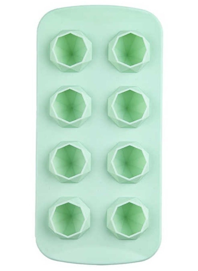 Generic SILICONE CHOCOLATE MOULD - Eco-friendly reusable diamond shape 8 grid silicone ice tray lattice ice-cream dessert silicone ice tray molds  - Image 4