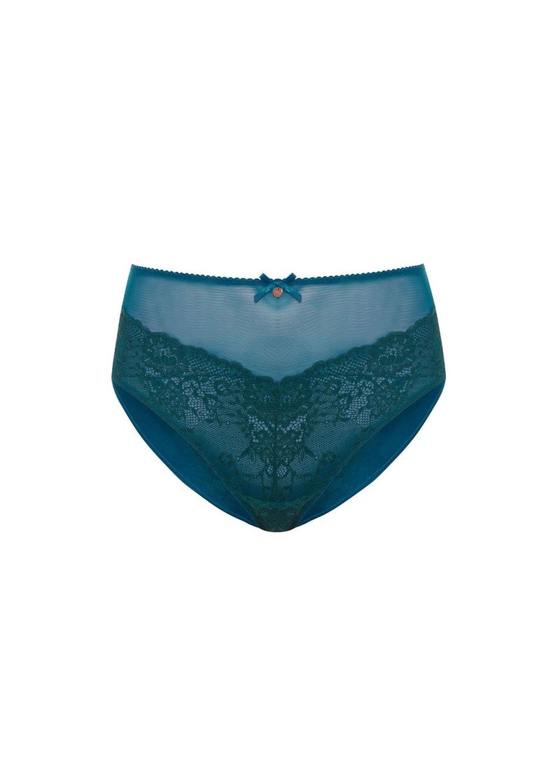 Oola - Lace Detail High Waist Brief - Image 1