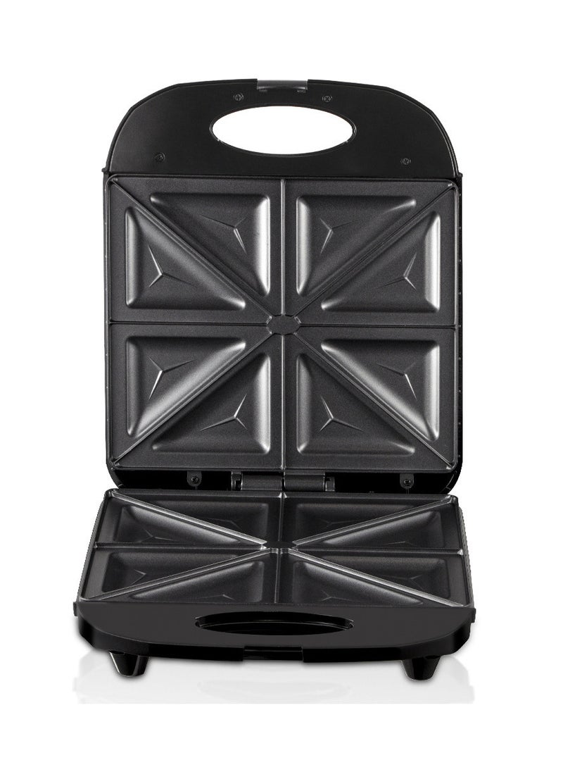 RAF - 8 Slice Non Stick Personal Breakfast Bread Toaster Triangle Sandwich Maker 1400W Automatic Temperature Control for Home Use - Image 1