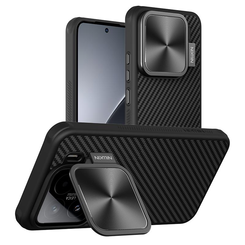 Nillkin For Xiaomi 15 Aramid Fiber Magsafe Magnetic Cover Version Phone Case(Black) - Image 1