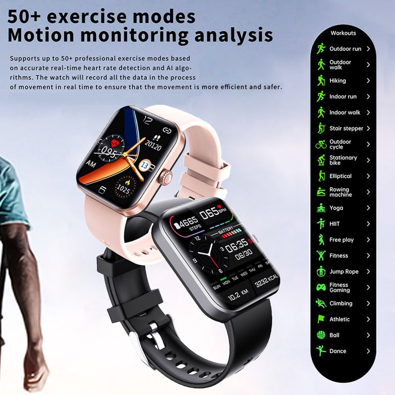 Smart Watch: 1.91" HD Touchscreen, BT5.1 Connection - Multi-functional Health & Fitness Tracker for Android, iOS Users - Image 3