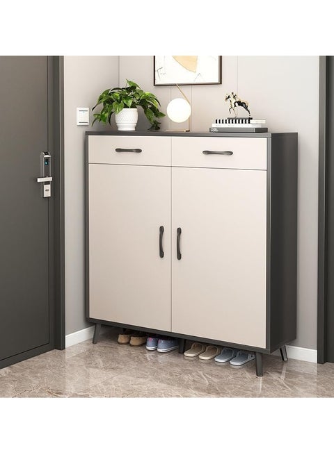 Shoe Storage Shoe Racks Storage for Hallway, Shoe Cabinets with Adjustable Shelves Organizer Shoe Storage with Doors and Drawers