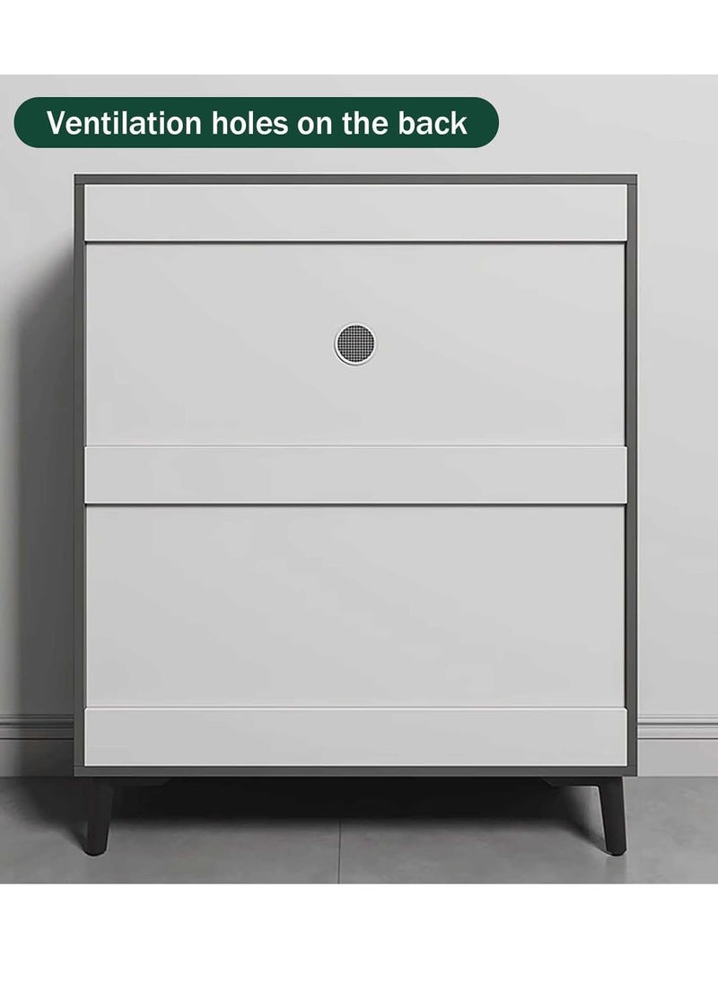 Shoe Storage Shoe Racks Storage for Hallway, Shoe Cabinets with Adjustable Shelves Organizer Shoe Storage with Doors and Drawers