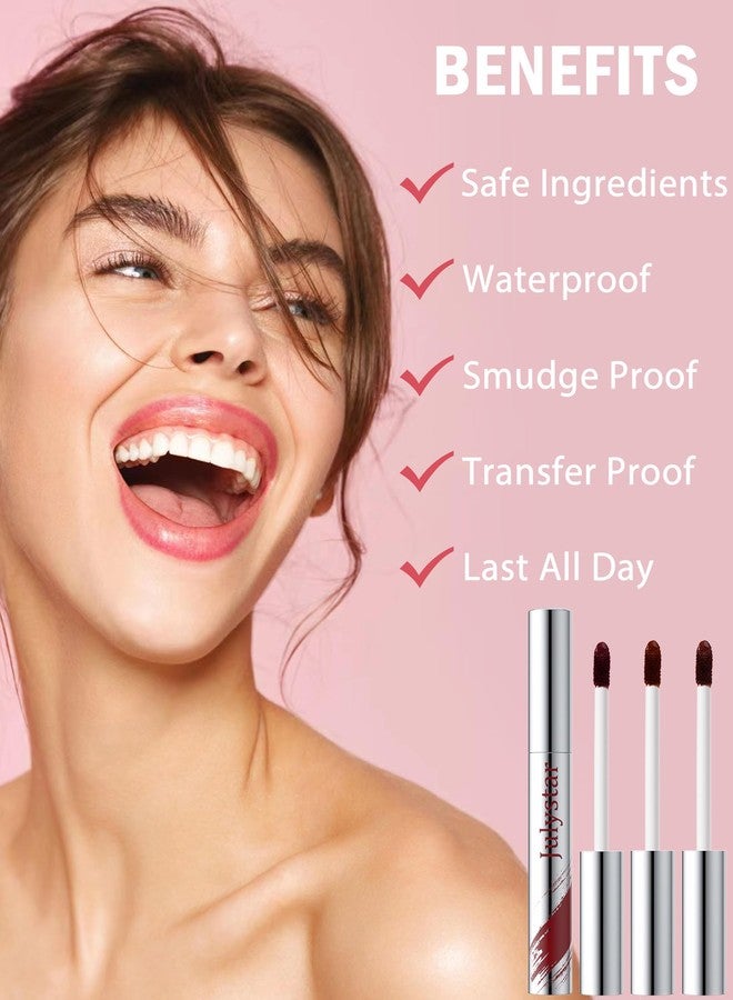 Jutqut Lip Liner Stain Peel Off, Peel Off Lip Tint with Natural Finish, Long Lasting, Waterproof, Smudge-proof, Transfer-Proof, Highly Pigmented Color, Easy to Use #01Nude Pink - Image 4