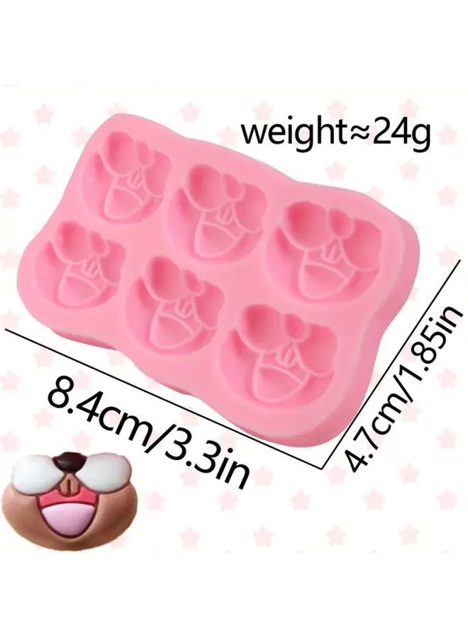 Model A14 Silicone Squirrel Bear Fondant Mold For Cake Candy Ice Cream Baking - Image 3