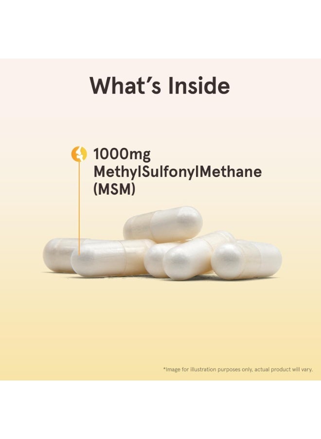 جارو فورملاز MSM، 1000 ملغ، 200 كبسولة نباتية - Image 2