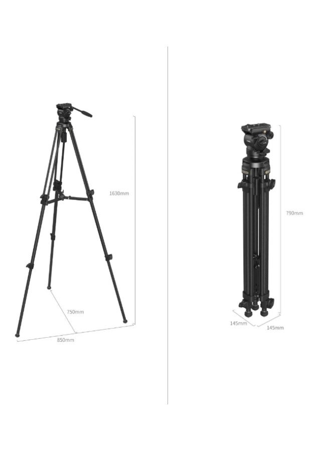 SmallRig Lightweight Video Carbon Fiber Tripod Kit AD-50 4685 - Image 5